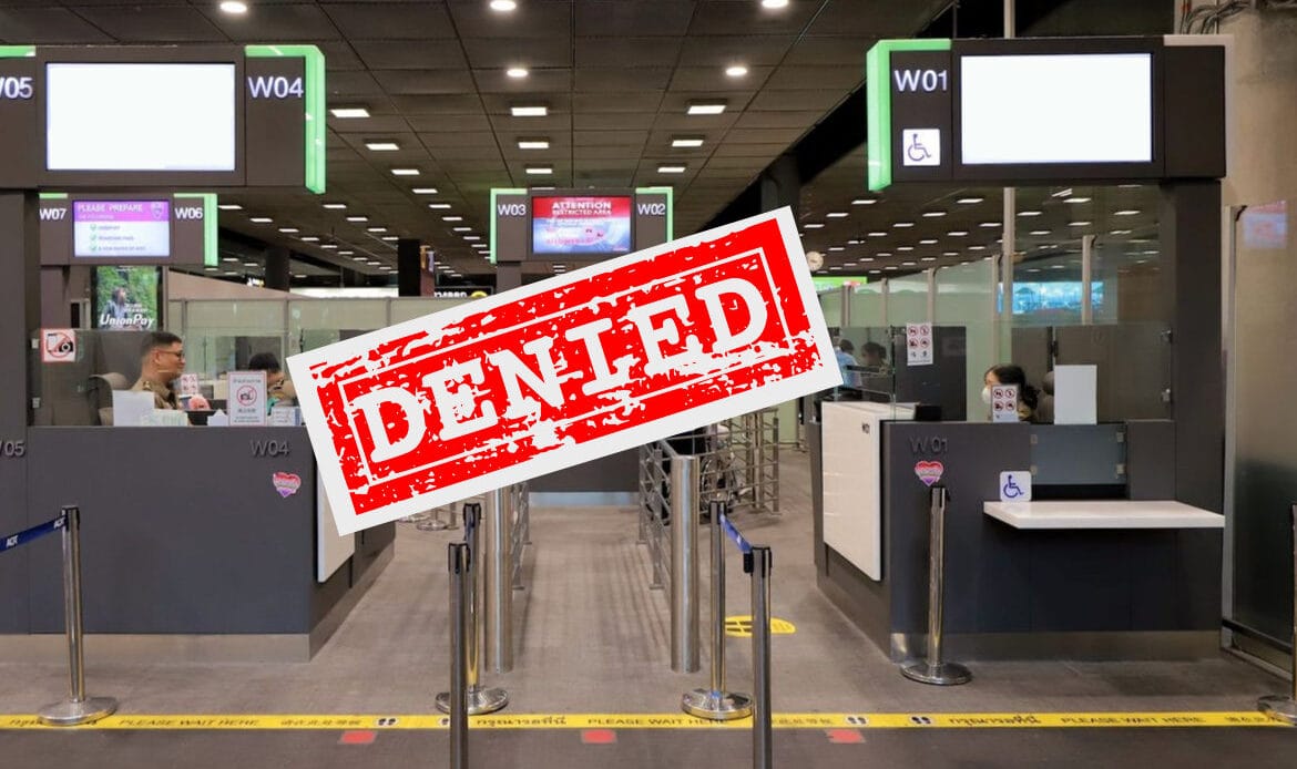 Denied Entrance Arrival